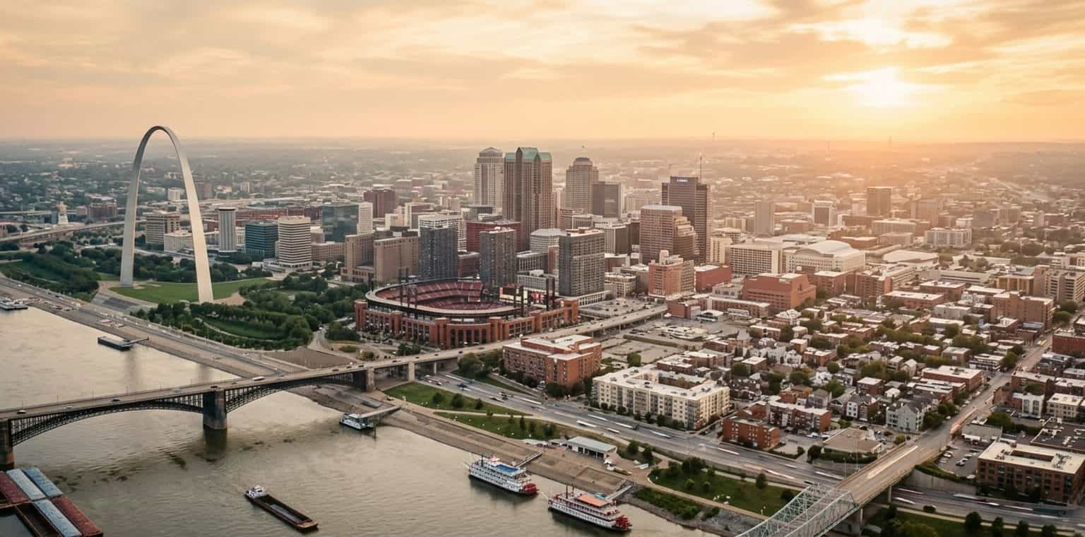 St Louis skyline