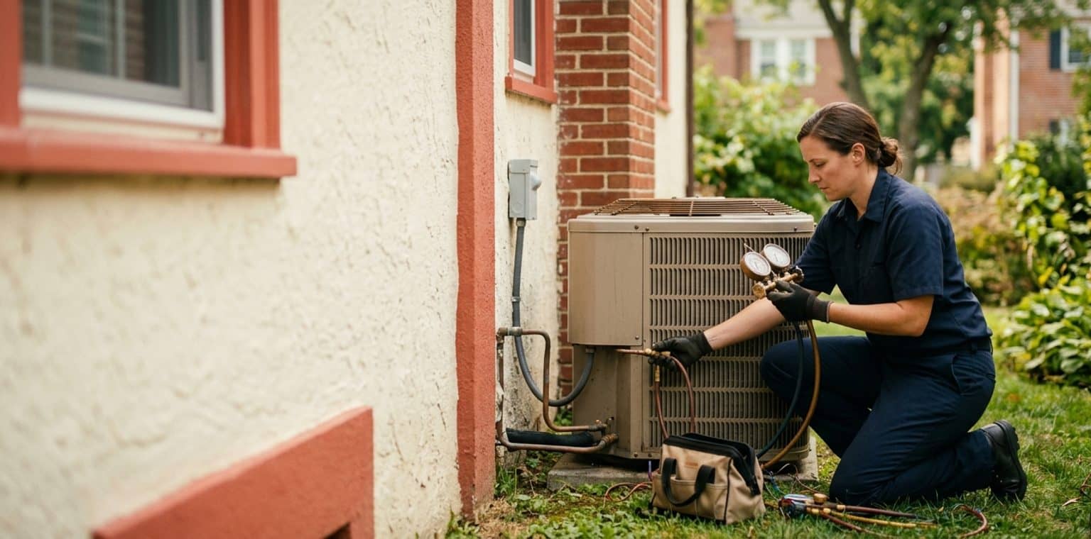 A hvac job in Baltimore