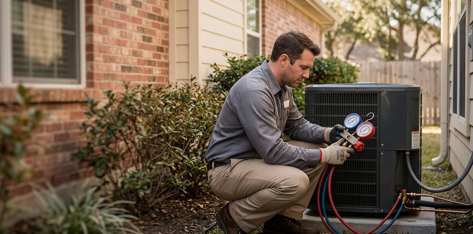 A hvac job in Houston