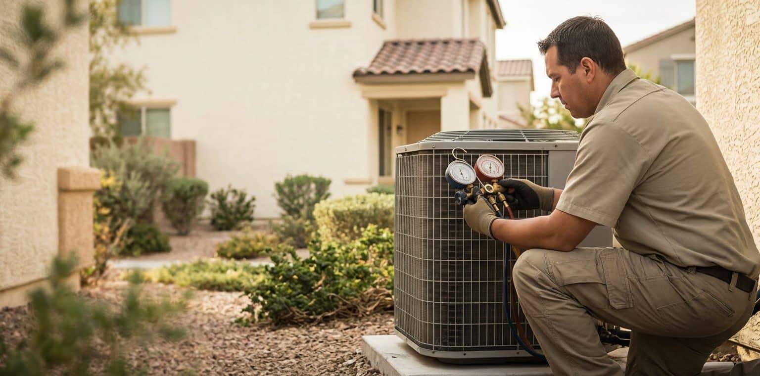 A hvac job in Las Vegas