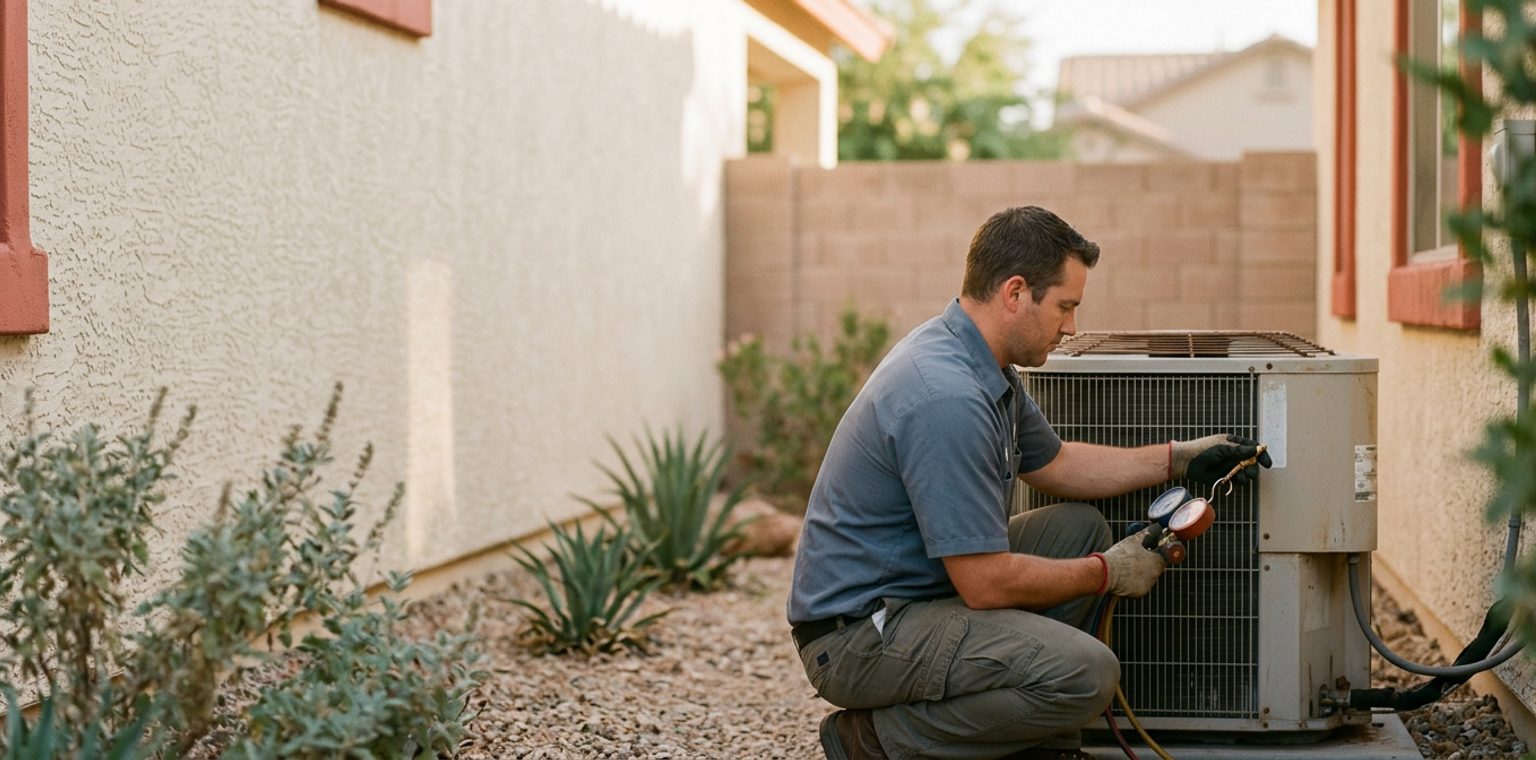 A hvac job in Phoenix