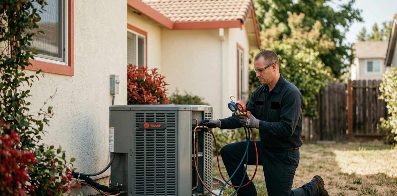 A hvac job in Sacramento