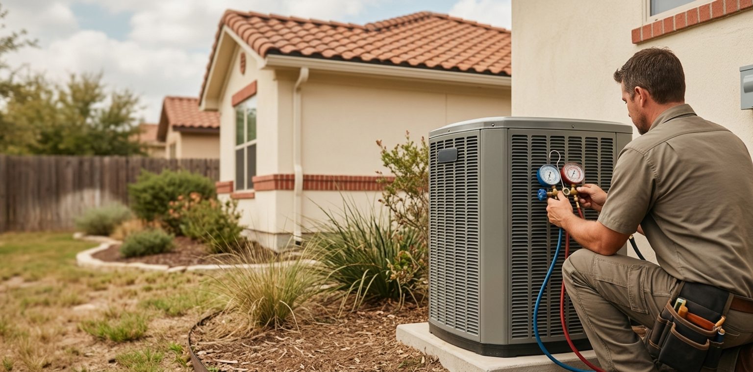 A hvac job in San Antonio