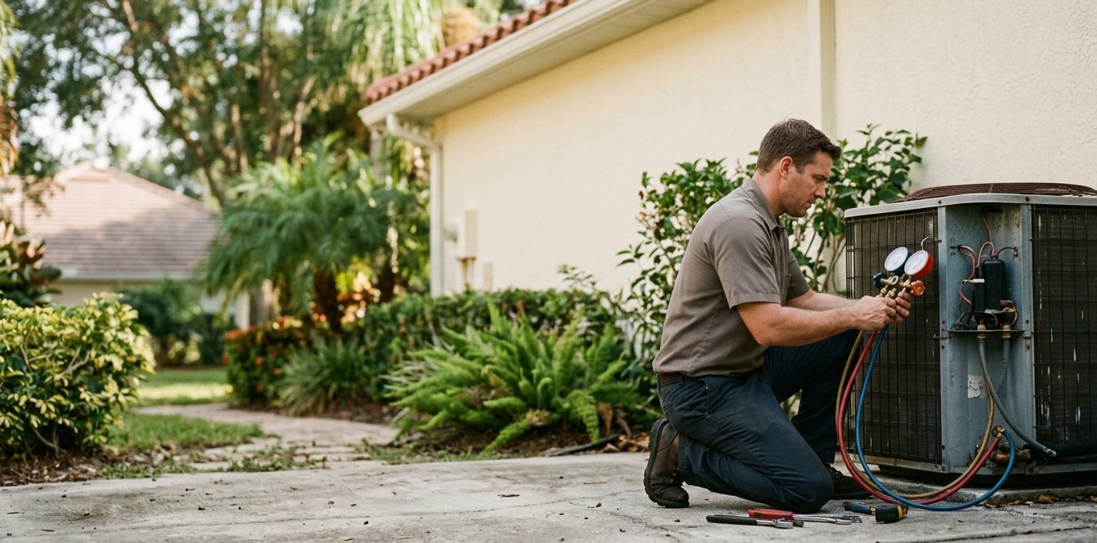 A hvac job in Tampa