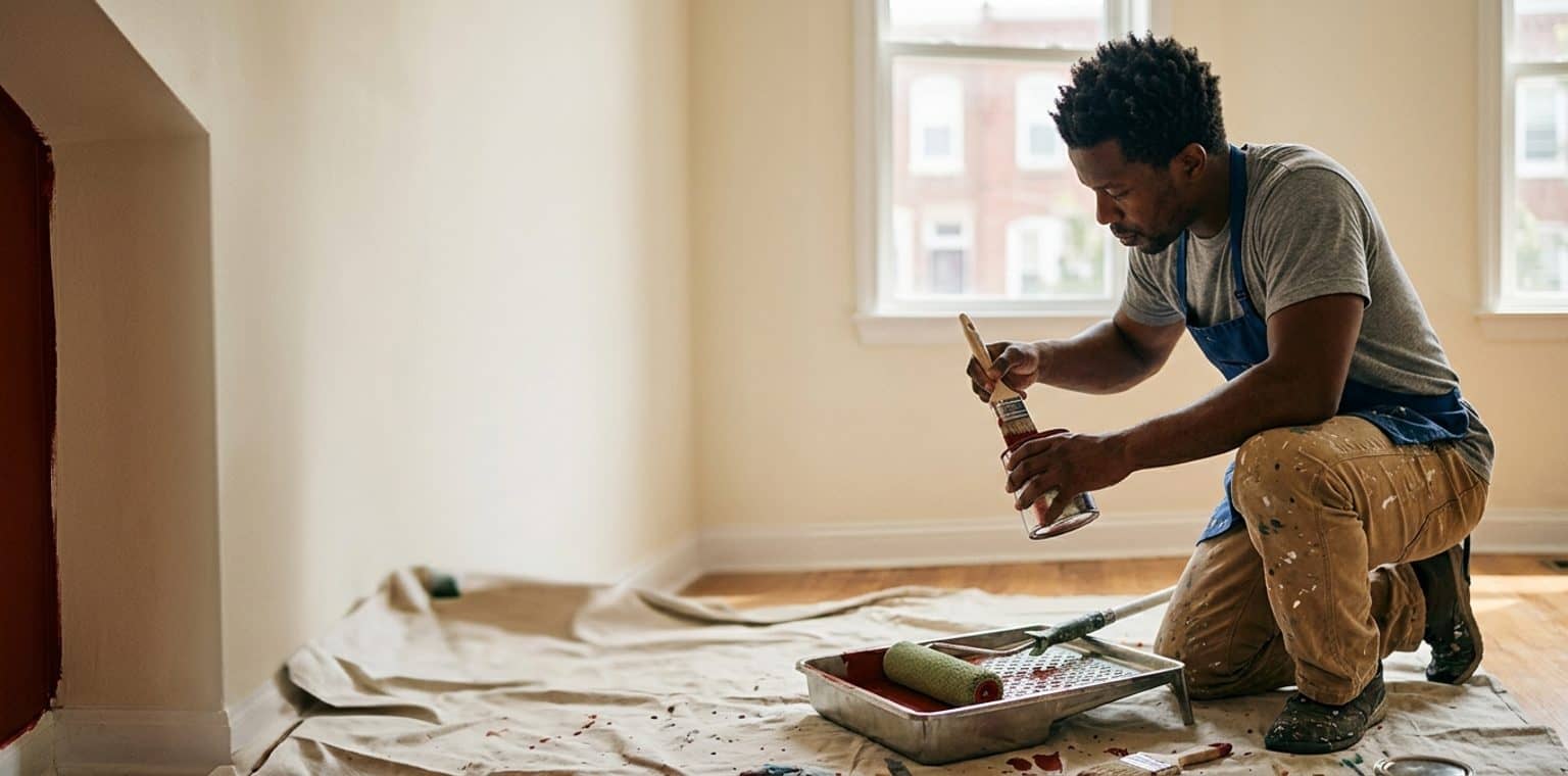 A painting job in Baltimore