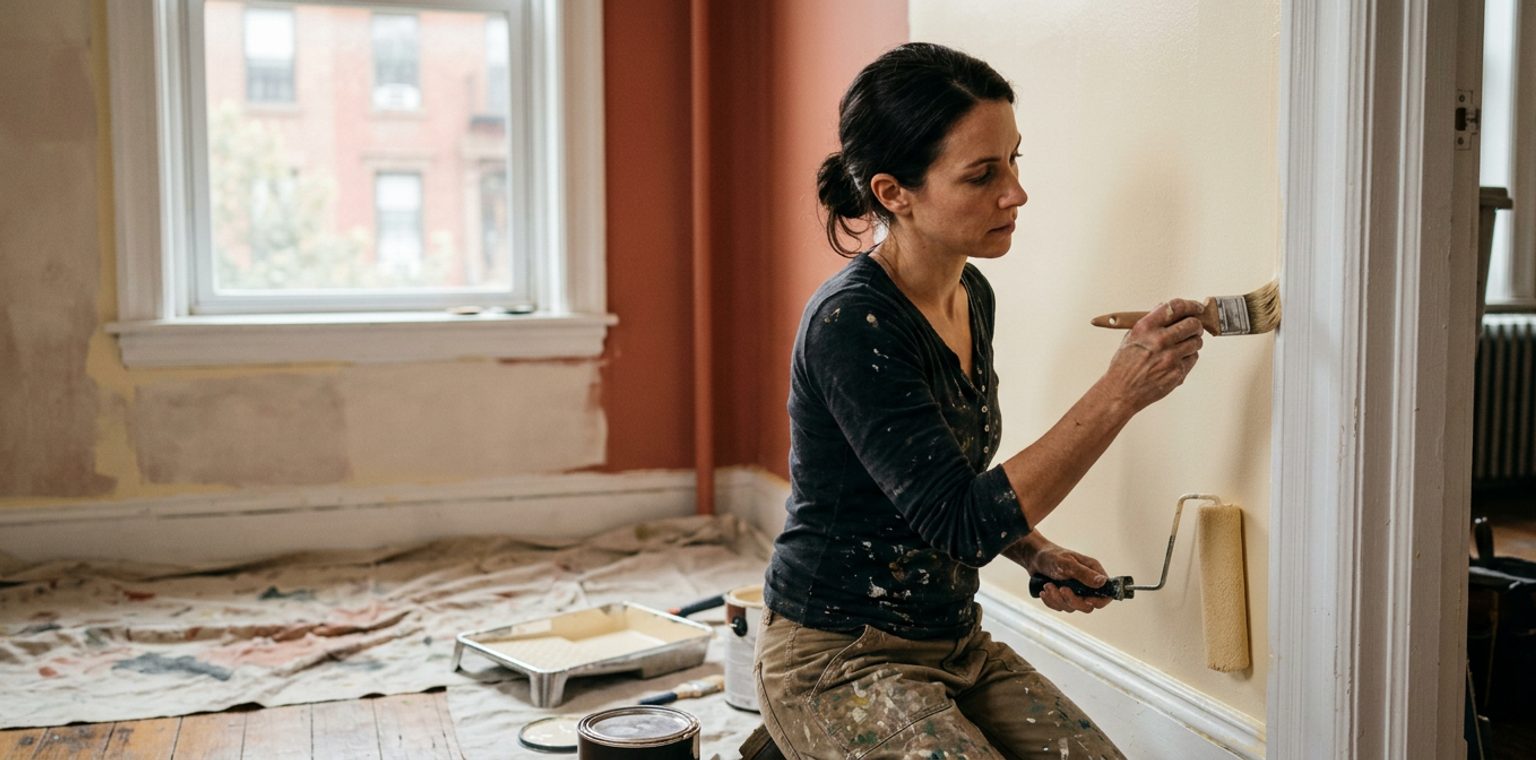 A painting job in New York
