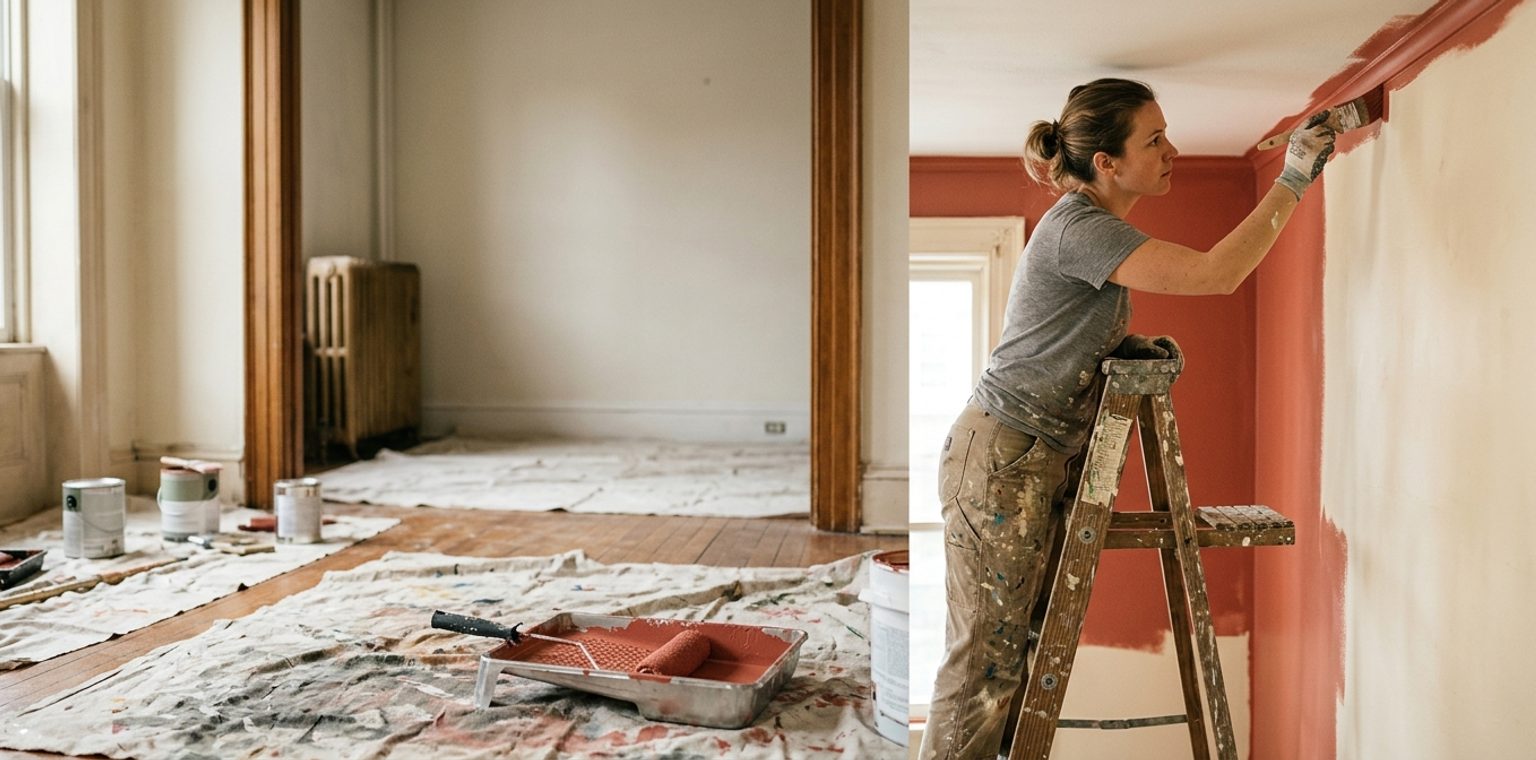 A painting job in Philadelphia