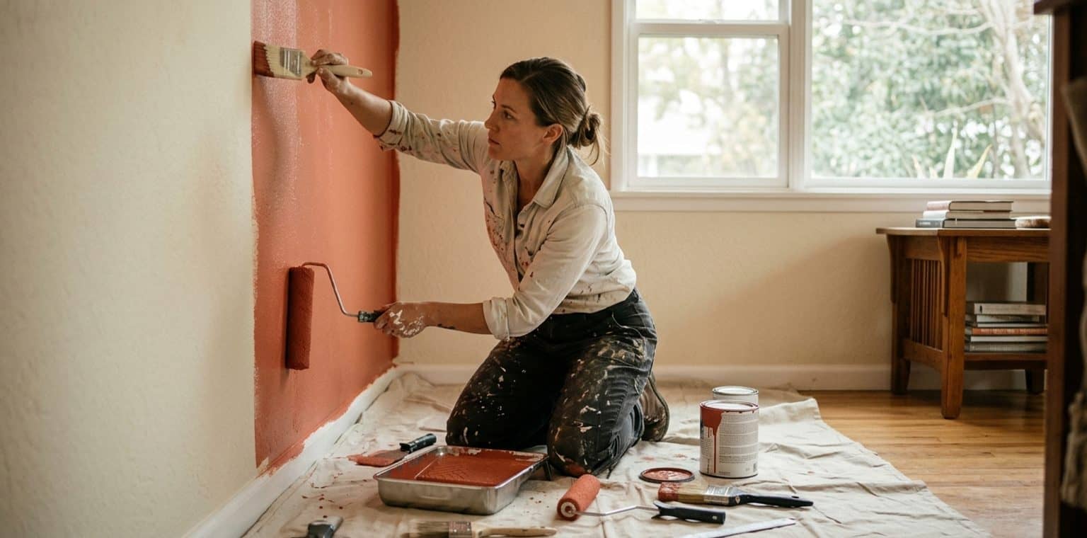 A painting job in Sacramento