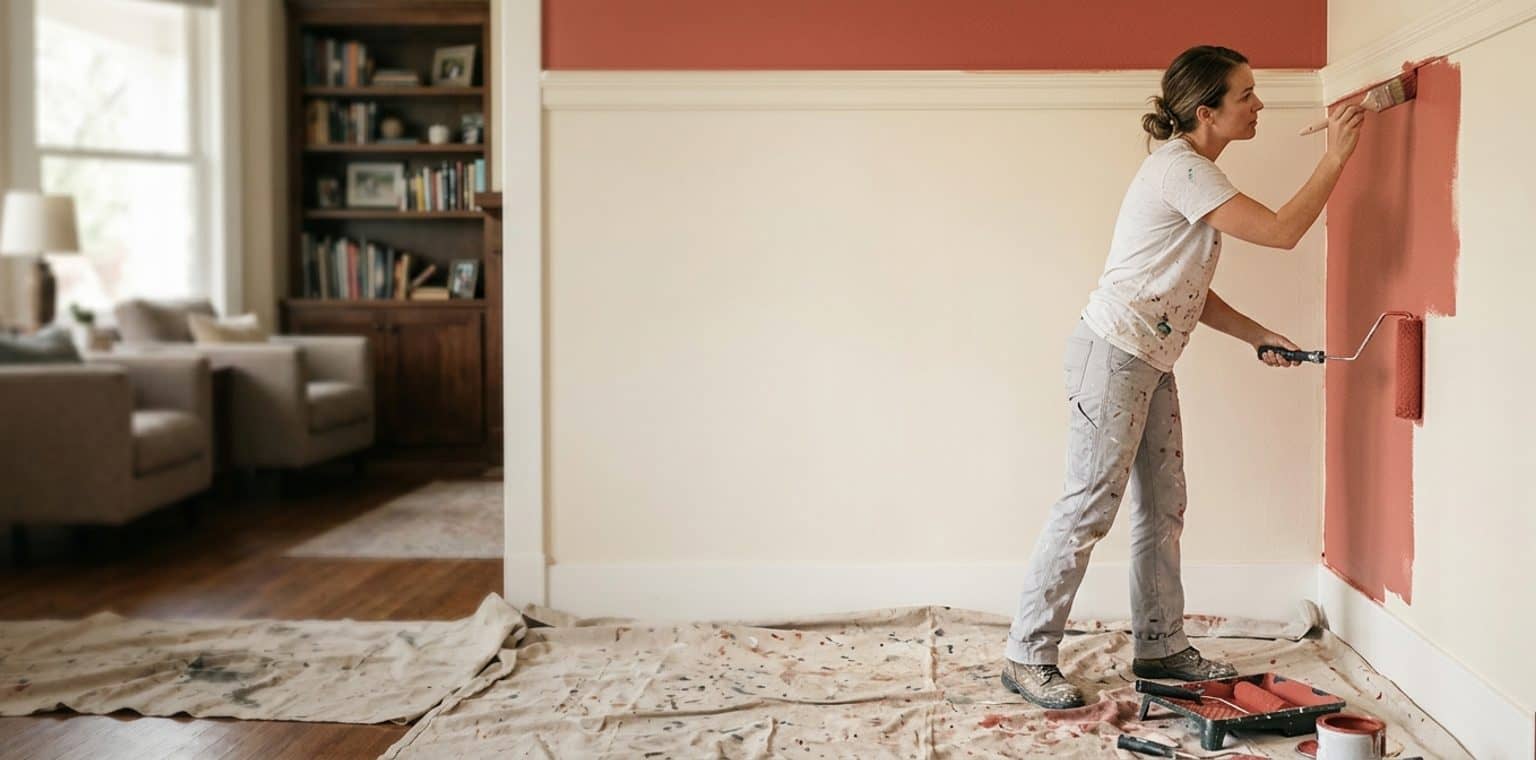 A painting job in Salt Lake City
