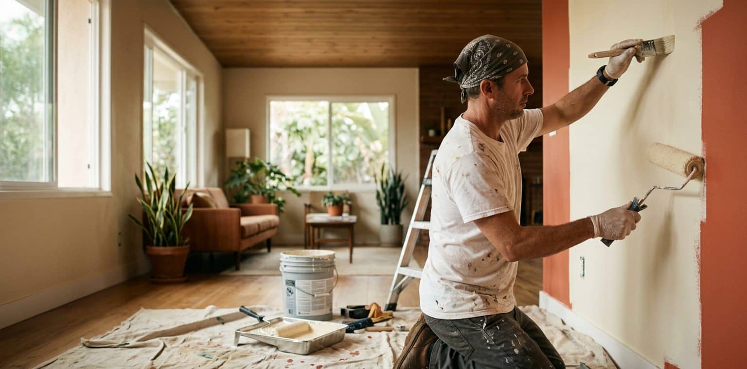 A painting job in San Diego