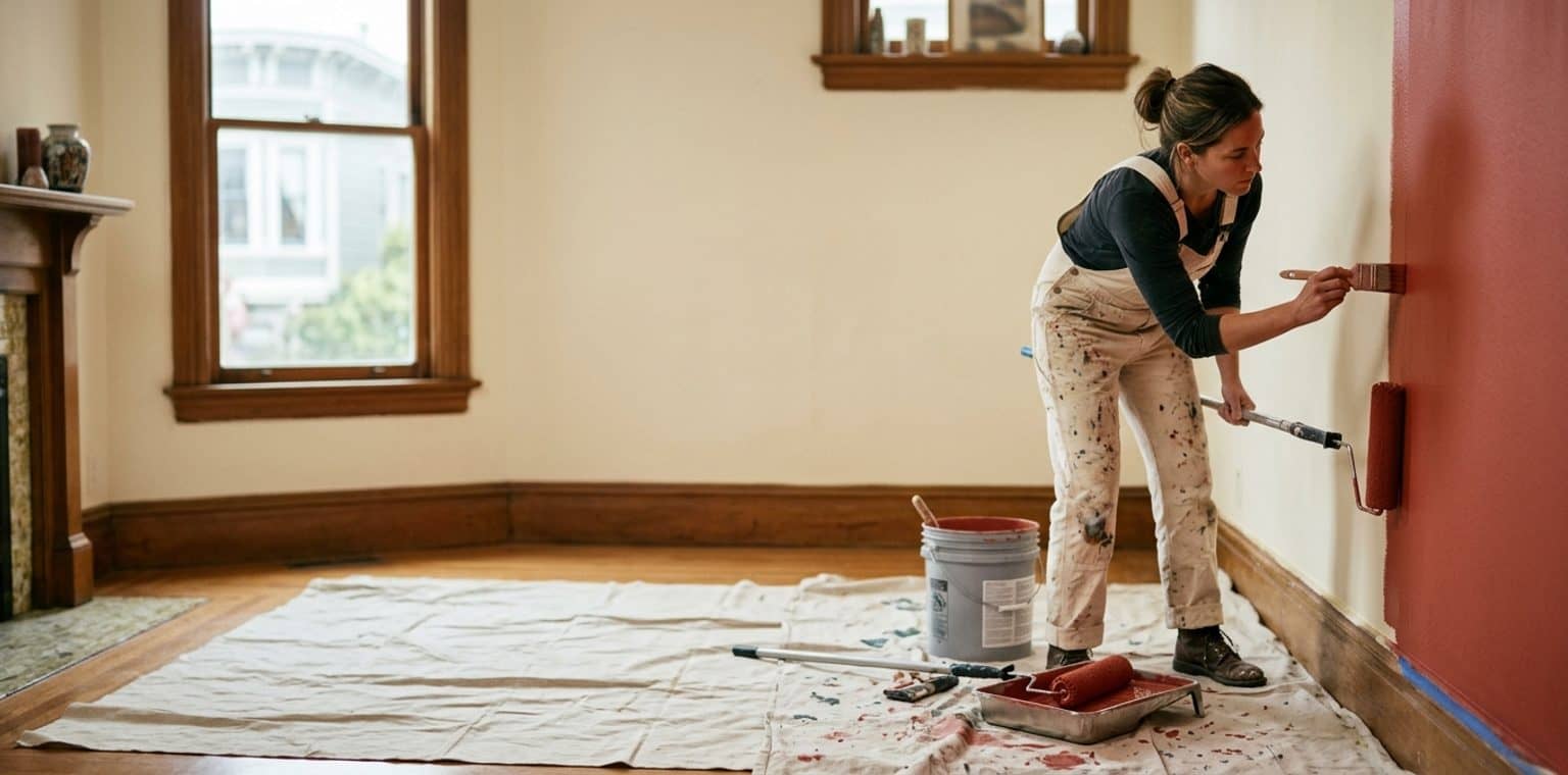 A painting job in San Francisco