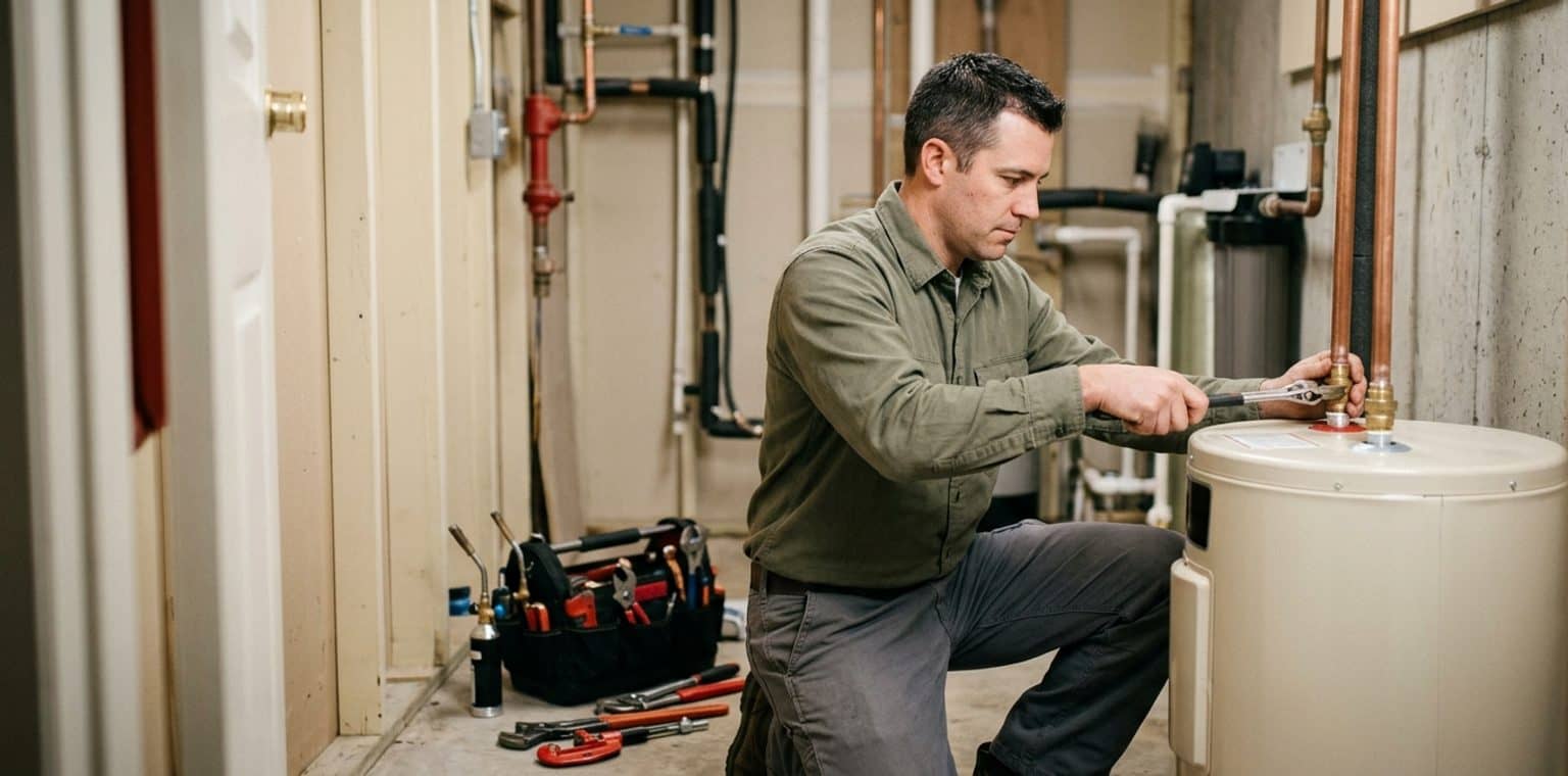 A plumbing job in Boise