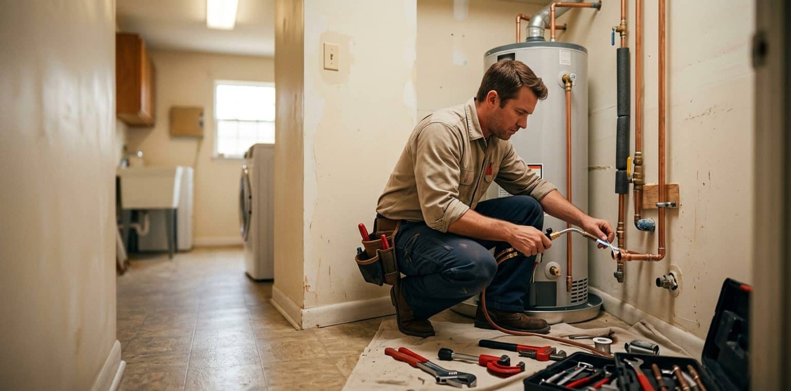 A plumbing job in Jacksonville