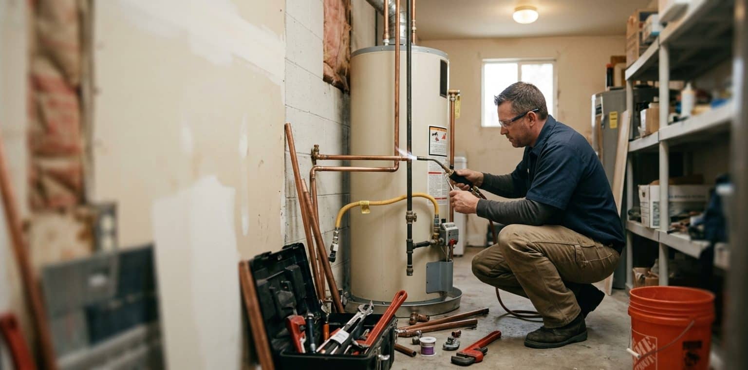 A plumbing job in Las Vegas
