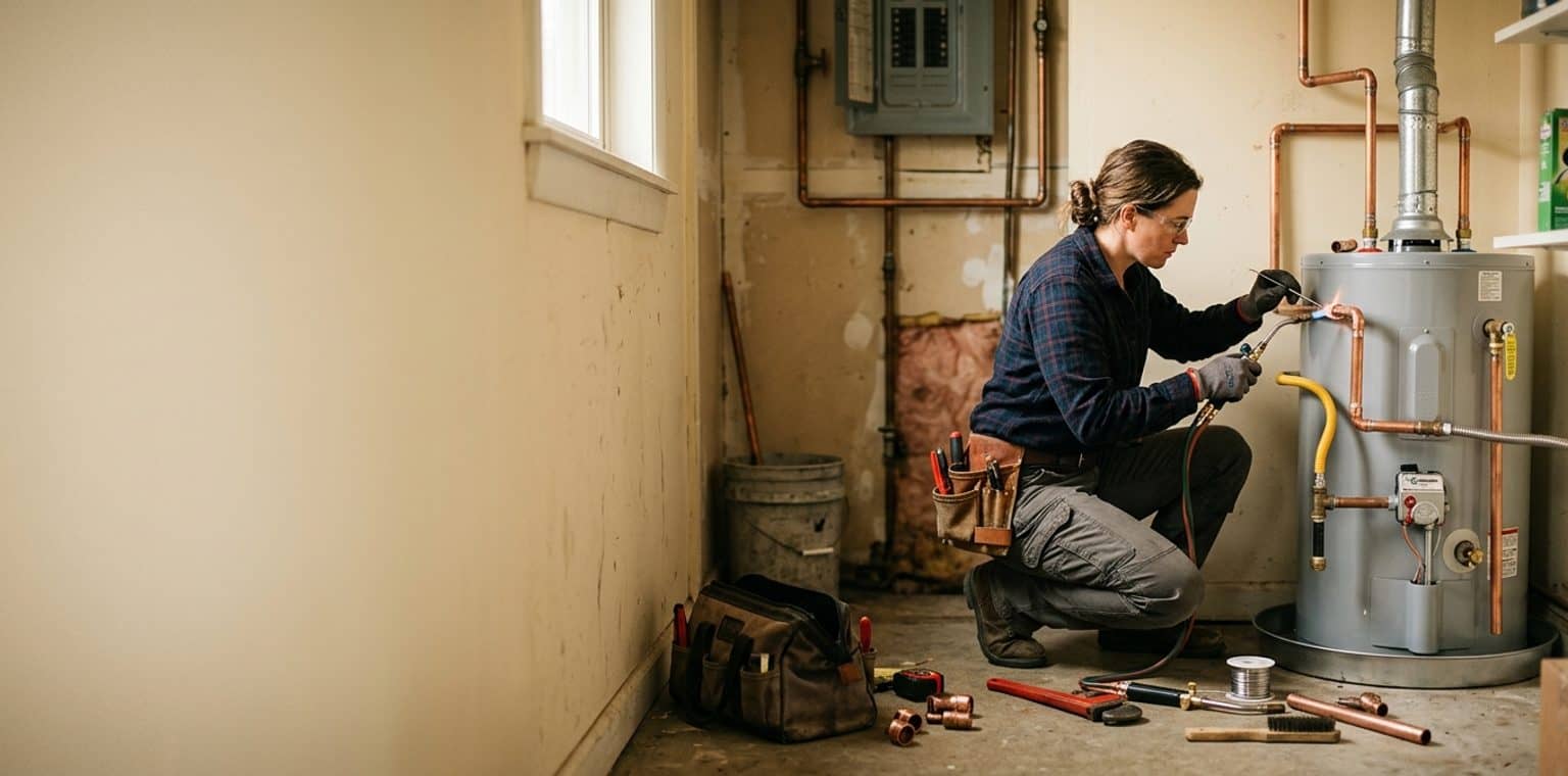 A plumbing job in Nashville