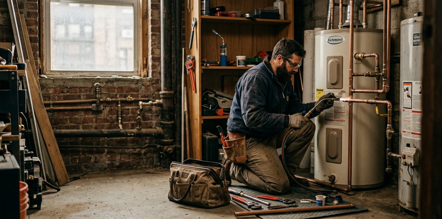 A plumbing job in New York