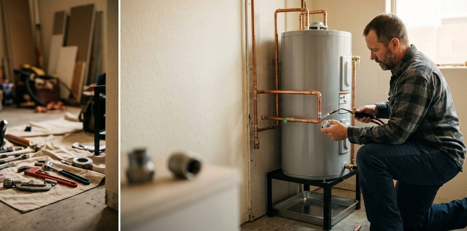A plumbing job in Tucson